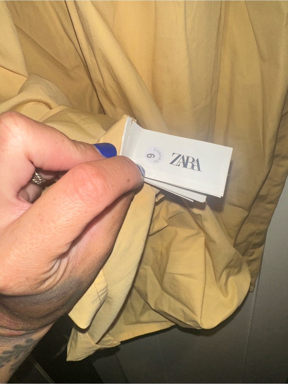 NWT Zara Contrast Fajin Skirt Also known as the Contrast Cummerbund(convertible) - Picture 11 of 14